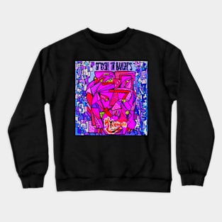 Hyaena 1984 Goth Alternative Rock Throwback Crewneck Sweatshirt